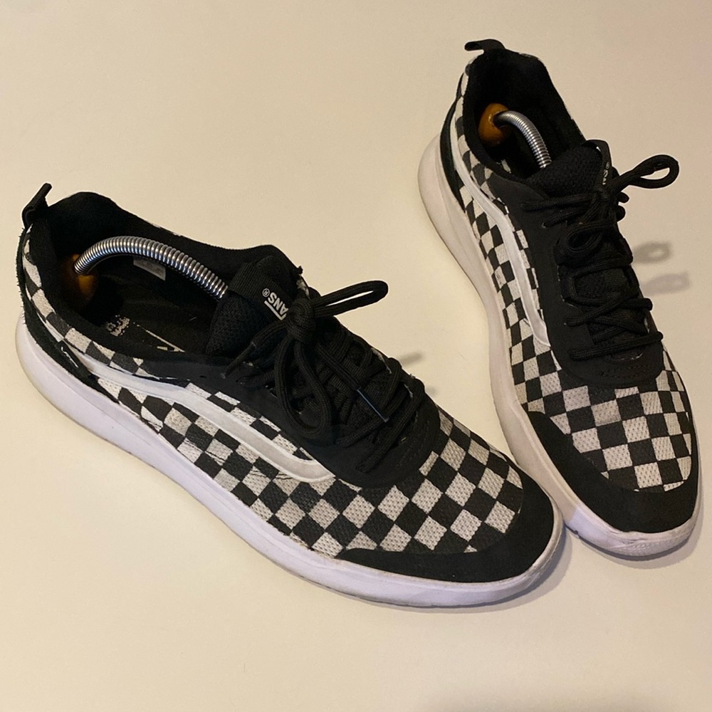 Vans Ortholite Checker Flag Size 11.5